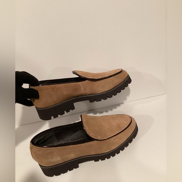 Donald J. Pliner Tan Suede Loafers - Picture 12 of 16